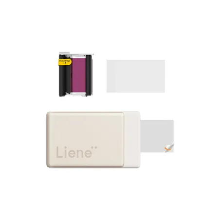 Liene Pearl N200 Pro 2x3" Portable Photo Printer (Gold)
